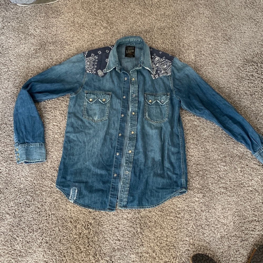 Lucky Brand Hippie Southwestern Denim